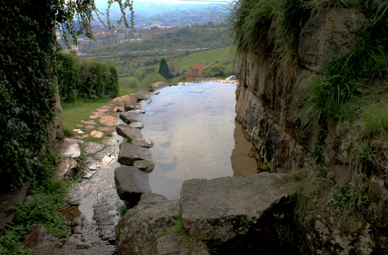 foto del manantial de Fitoria