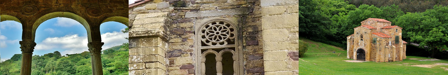 fotocomposición para la portada de arte prerromanico